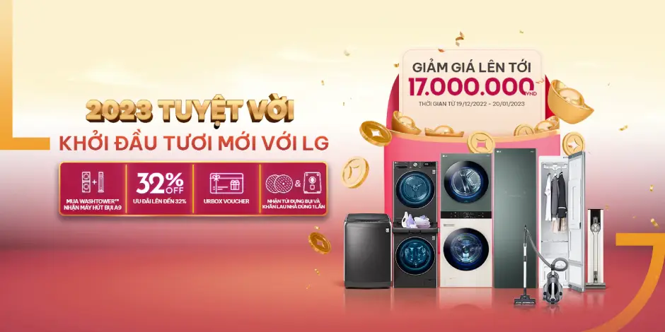 Khuyến mãi với LG