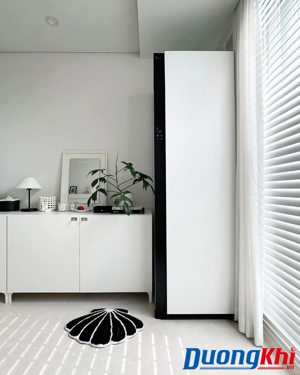 Máy giặt hấp sấy LG Styler SC5MBR60 màu be 2