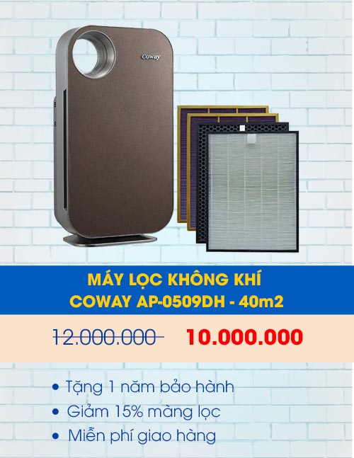 Máy lọc không khí Coway AP-1008DH