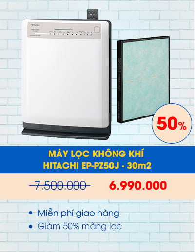 Máy lọc không khí Hitachi EP-PZ50J