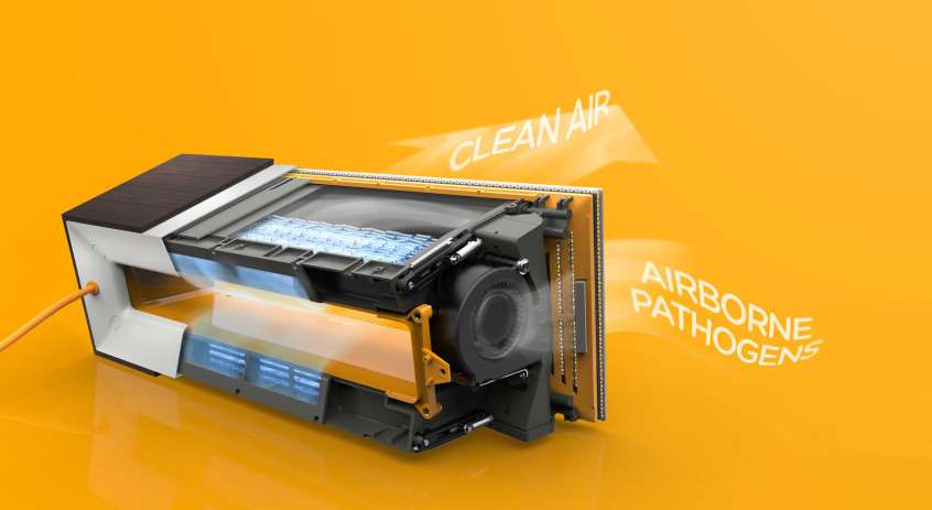 Máy làm sạch không khí APS-200 - 5