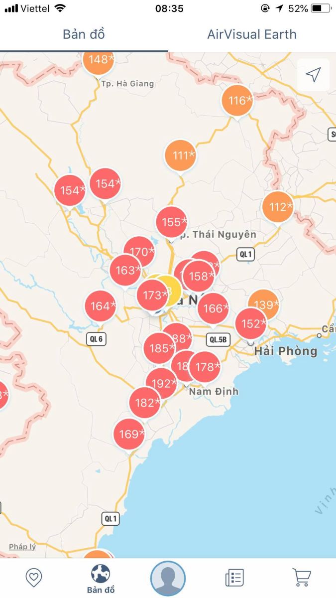 ô nhiễm không khí Hà Nội