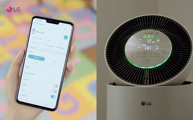 đèn báo chất lượng không khí