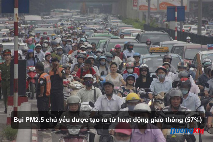 Ô nhiễm không khí ảnh hưởng tới sức khỏe