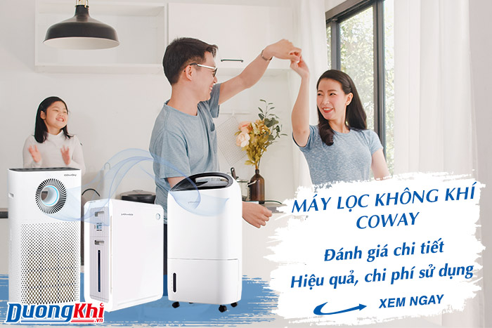 đánh giá review máy lọc không khí Coway