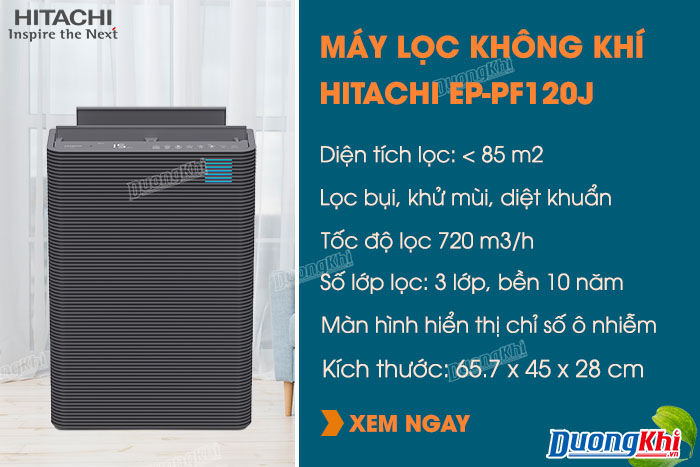 máy lọc không khí Hitachi EP-PF120J