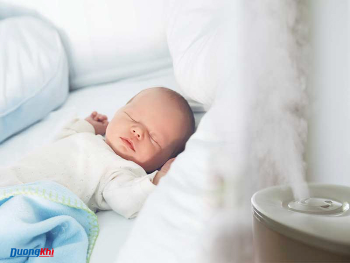 máy tạo độ ẩm phun sương cho bé vào mùa đông