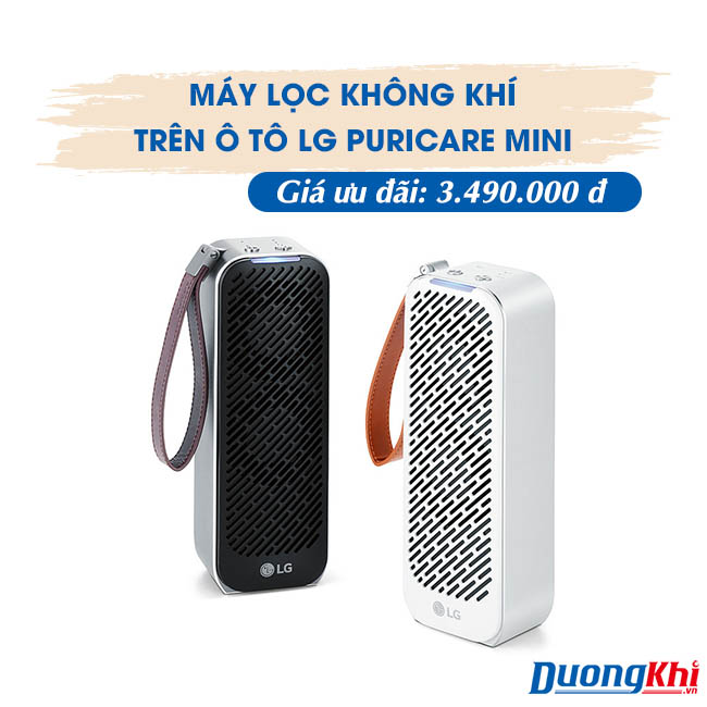 Máy lọc không khí trên ô tô LG Puricare Mini AP151MWA1