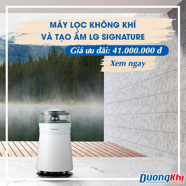 Máy lọc không khí và tạo ẩm LG Signature AW141YBW