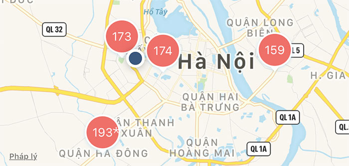 kiểm tra chất lượng không khí 