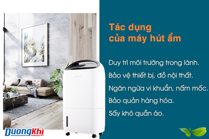 tác dụng của máy hút ẩm