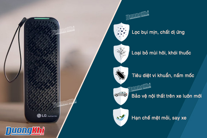 tác dụng của máy lọc không khí trên ô tô 