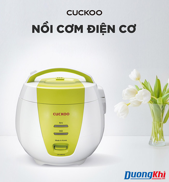 Nồi cơm điện Cuckoo CR-0661G 1.08L
