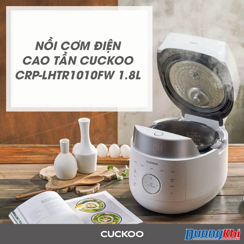 Nồi cơm điện cao tần Cuckoo CRP-LHTR1010FW1.8 lit (Nội địa Hàn)