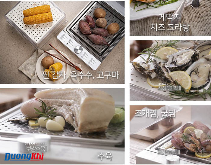 Nồi hấp thực phẩm đa năng 2 tầng Steam Maste