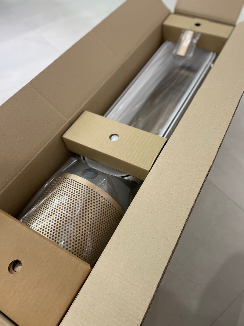 Thiết kế quạt không cánh và lọc không khí Dyson TP09
