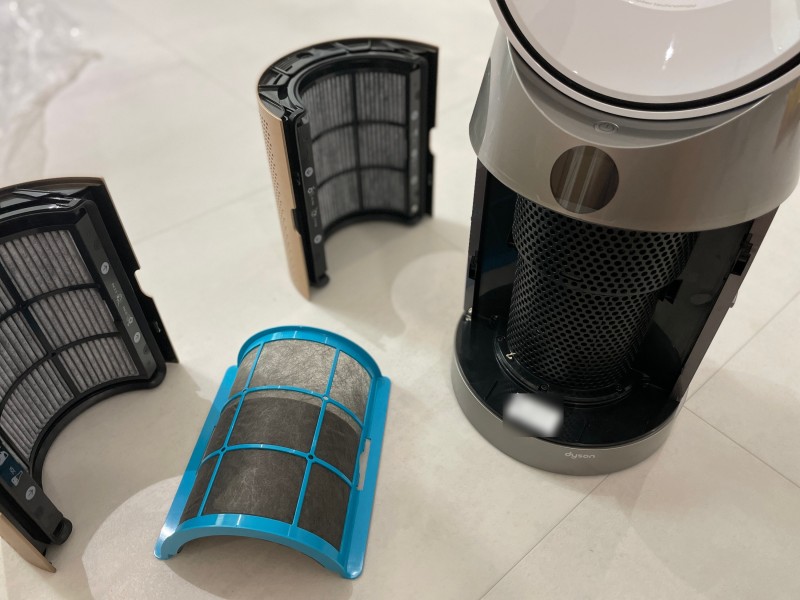 Ứng dụng của quạt không cánh và lọc không khí Dyson TP09