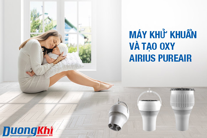 Máy khử khuẩn và tạo Oxy Airius PureAir