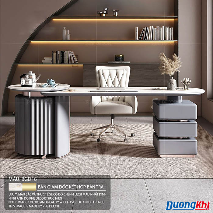 Bàn giám đốc kết hợp bàn trà - BGD16
