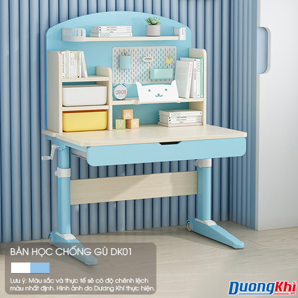 Bàn học chống gù lưng cho bé DK01