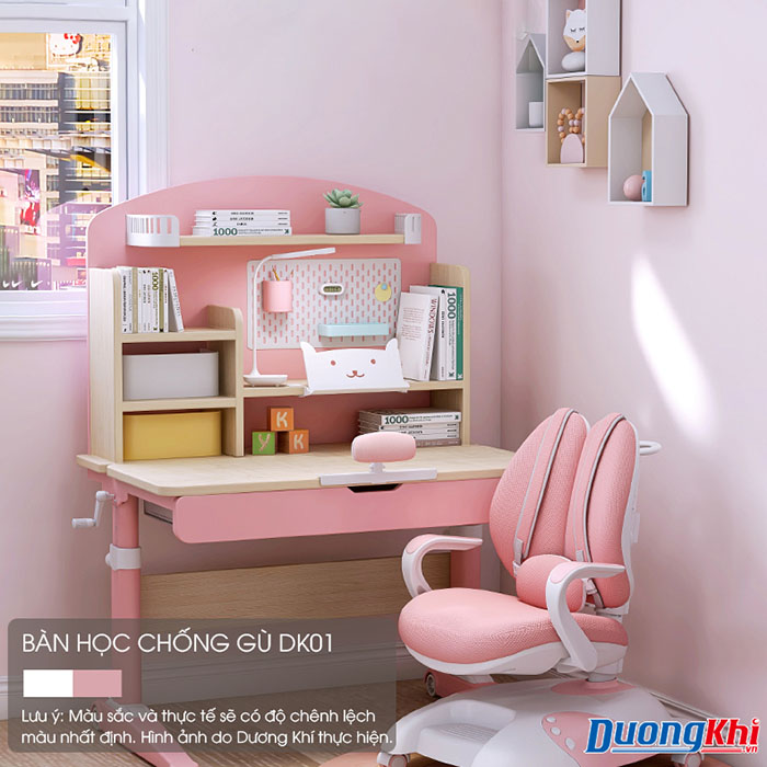 Bàn học chống gù lưng cho bé DK01