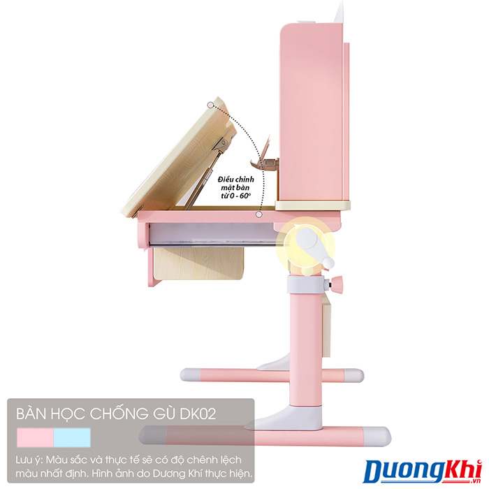 Bàn học thông minh chống gù cho bé DK02