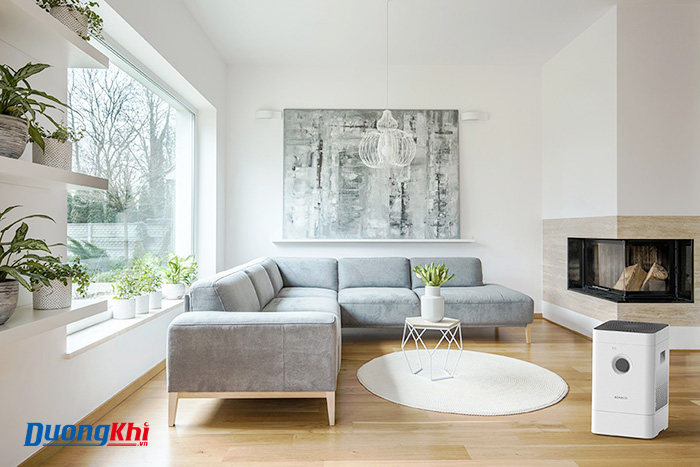máy lọc không khí và tạo ẩm Boneco Hybdrid H300