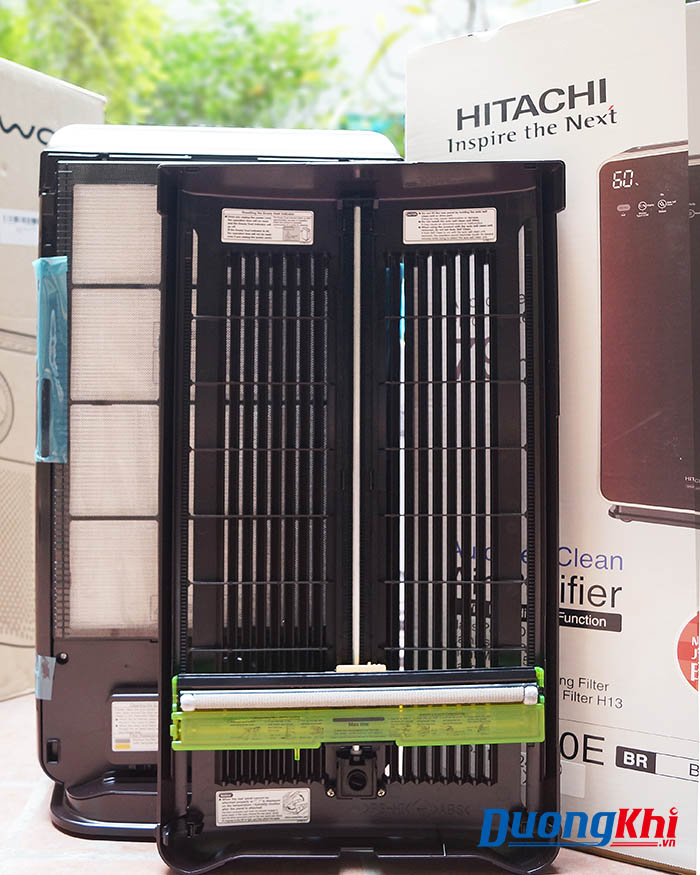 máy lọc không khí và tạo ẩm hitachi ep-l110e