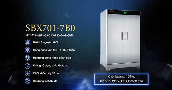 Két sắt Philips SBX701-7B0