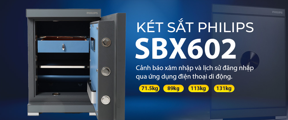 Két sắt Philips SBX602