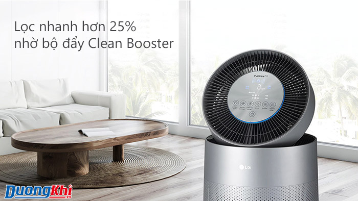 Máy lọc không khí LG Puricare AS191DNPA 1 tầng màu xám