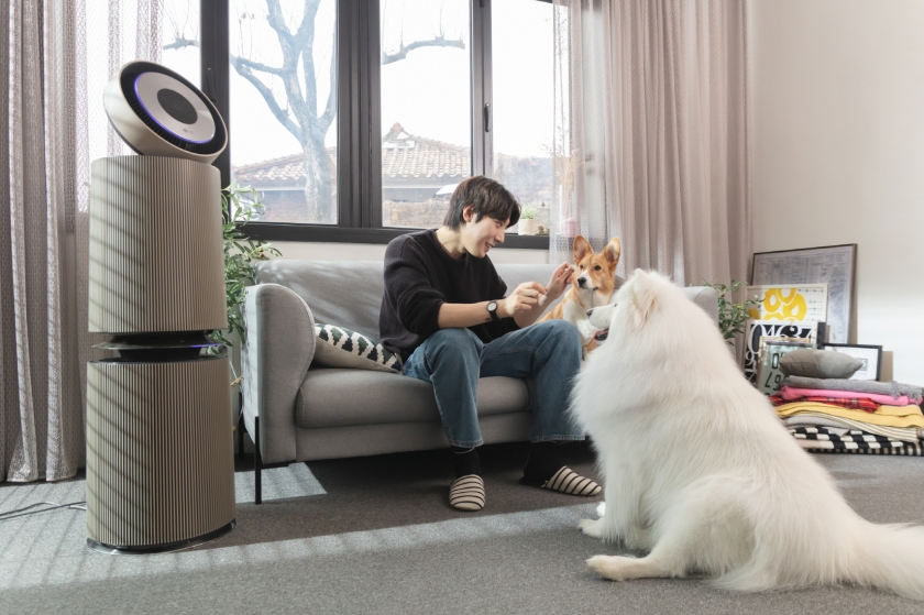Máy lọc không khí LG PuriCare 360 Alpha PET AS10GDBY0 
