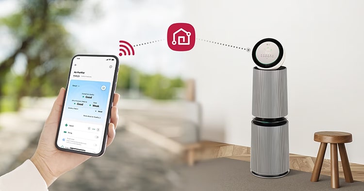 Máy lọc không khí LG Alpha 2 tầng AS10GDBY0