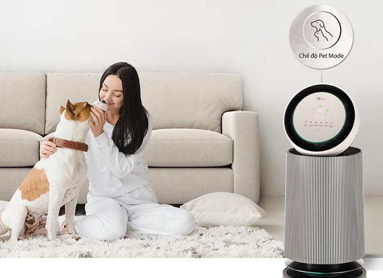 Máy lọc không khí LG Alpha 2 tầng AS10GDBY0