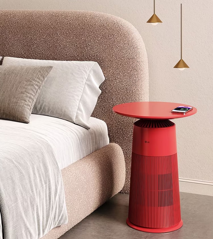 Máy lọc không khí LG Puricare Aero Furniture AS20GPWU0 - Màu đỏ 10