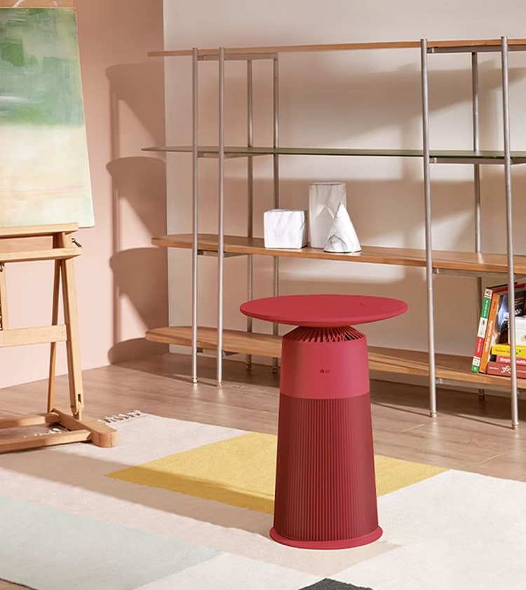 Máy lọc không khí LG Puricare Aero Furniture AS20GPWU0 - Màu đỏ 11