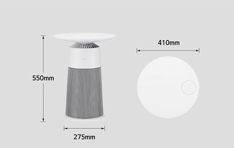 Máy lọc không khí LG Puricare Aero Furniture AS20GPWU0 - Màu trắng 3