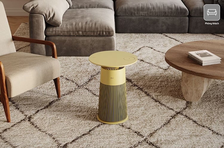 Máy lọc không khí LG Puricare Aero Furniture AS20GPWU0 - Màu vàng 11