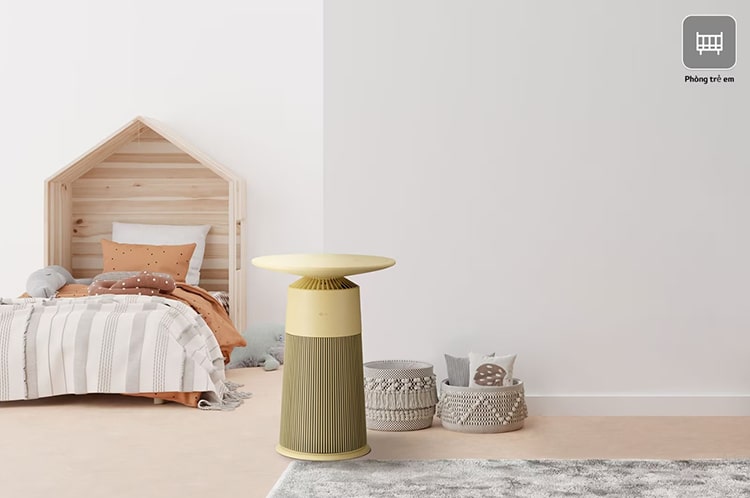 Máy lọc không khí LG Puricare Aero Furniture AS20GPWU0 - Màu vàng 12