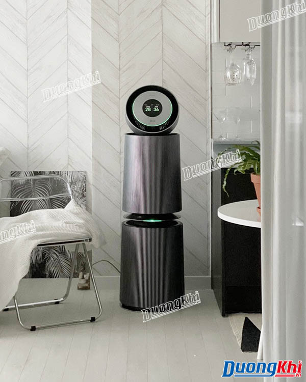 Máy lọc không khí LG Puricare Alpha AS351NGFA 2021 2 tầng