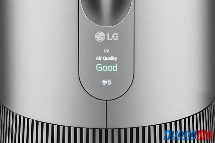 Quạt tháp lọc không khí LG PuriCare AeroTower FS15GPSF0 - Màu bạc