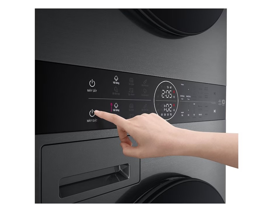 Tháp giặt sấy LG WashTower WT1410NHB chính hãng
