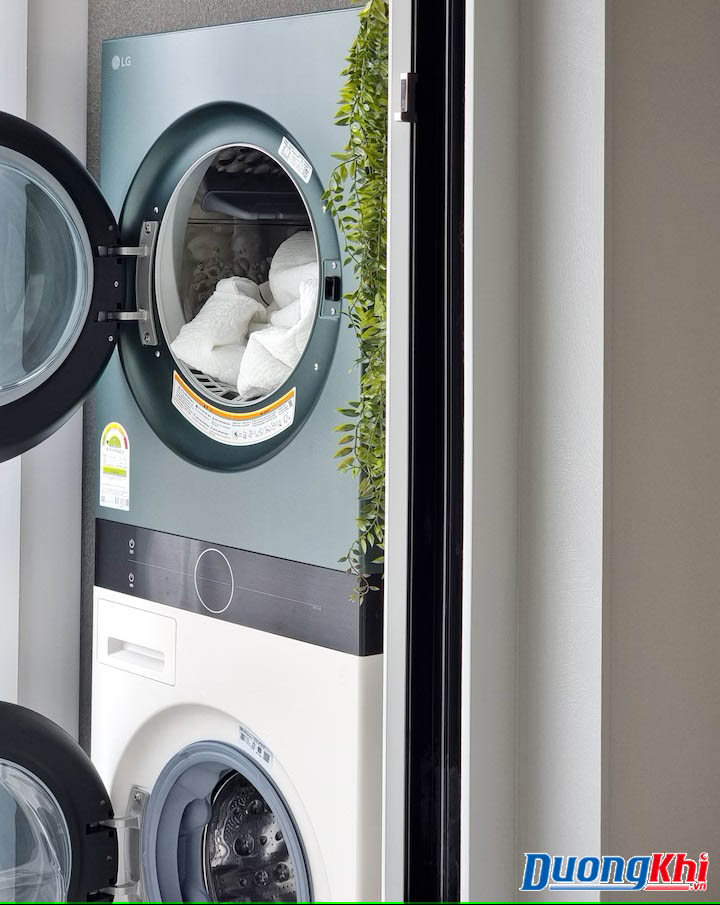 Tháp giặt sấy LG Washtower WT2116SHEG 