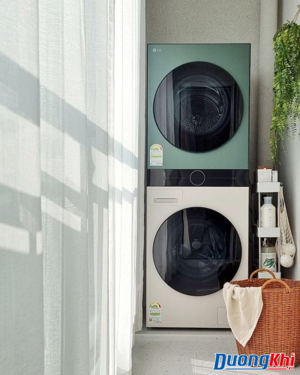 Tháp giặt sấy LG Washtower WT2116SHEG 