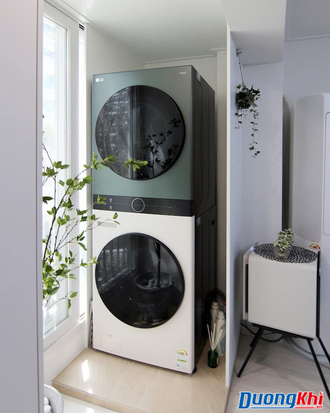 Tháp giặt sấy LG Washtower WT2116SHEG 