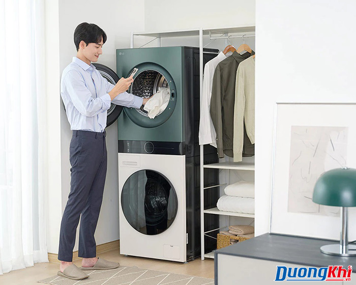 Tháp giặt sấy LG Washtower