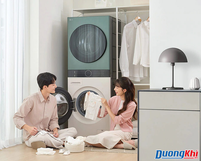 Tháp giặt sấy LG Washtower