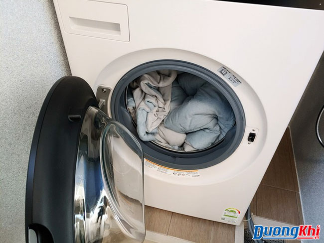 máy giặt sấy lồng đôi lg
