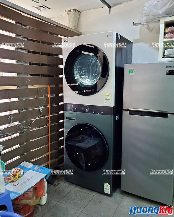 Tháp giặt sấy LG Washtower FL25EJU/RL21GJU 25kg+21kg  3