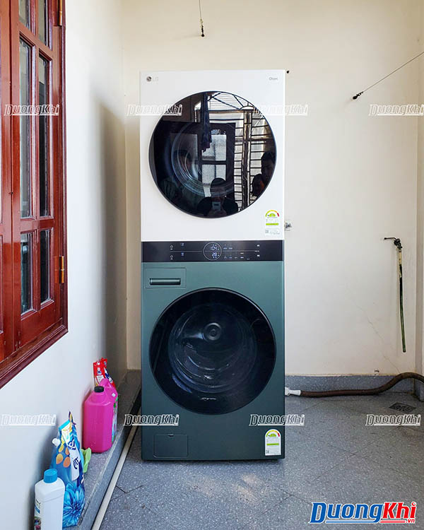 Tháp giặt sấy LG Washtower FL25EJU/RL21GJU 25kg+21kg  8
